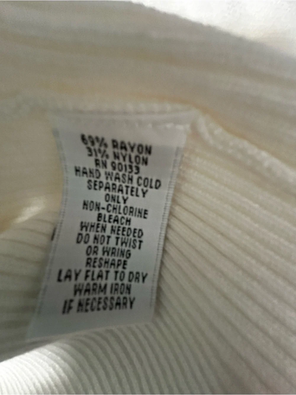 WhisperKnit Louis Dell'Olio Cream Scoop Neck Tank